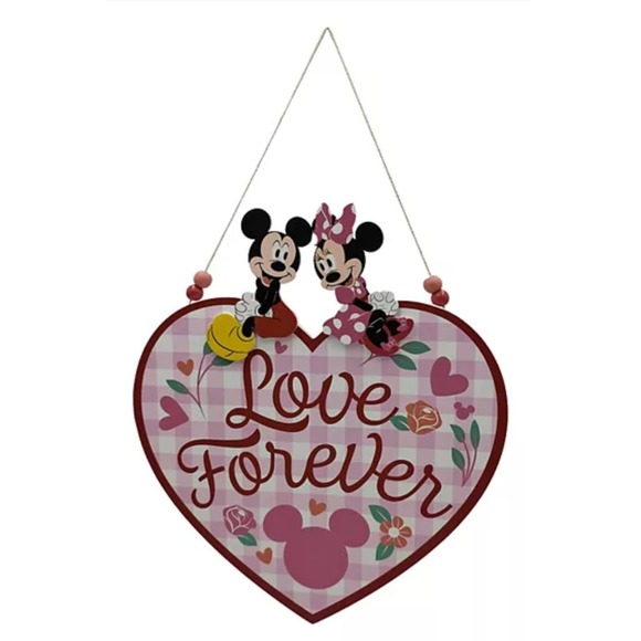 Mickey and Mini Mouse Valentine Sign - Gift Wrapped! - Picture 3 of 4